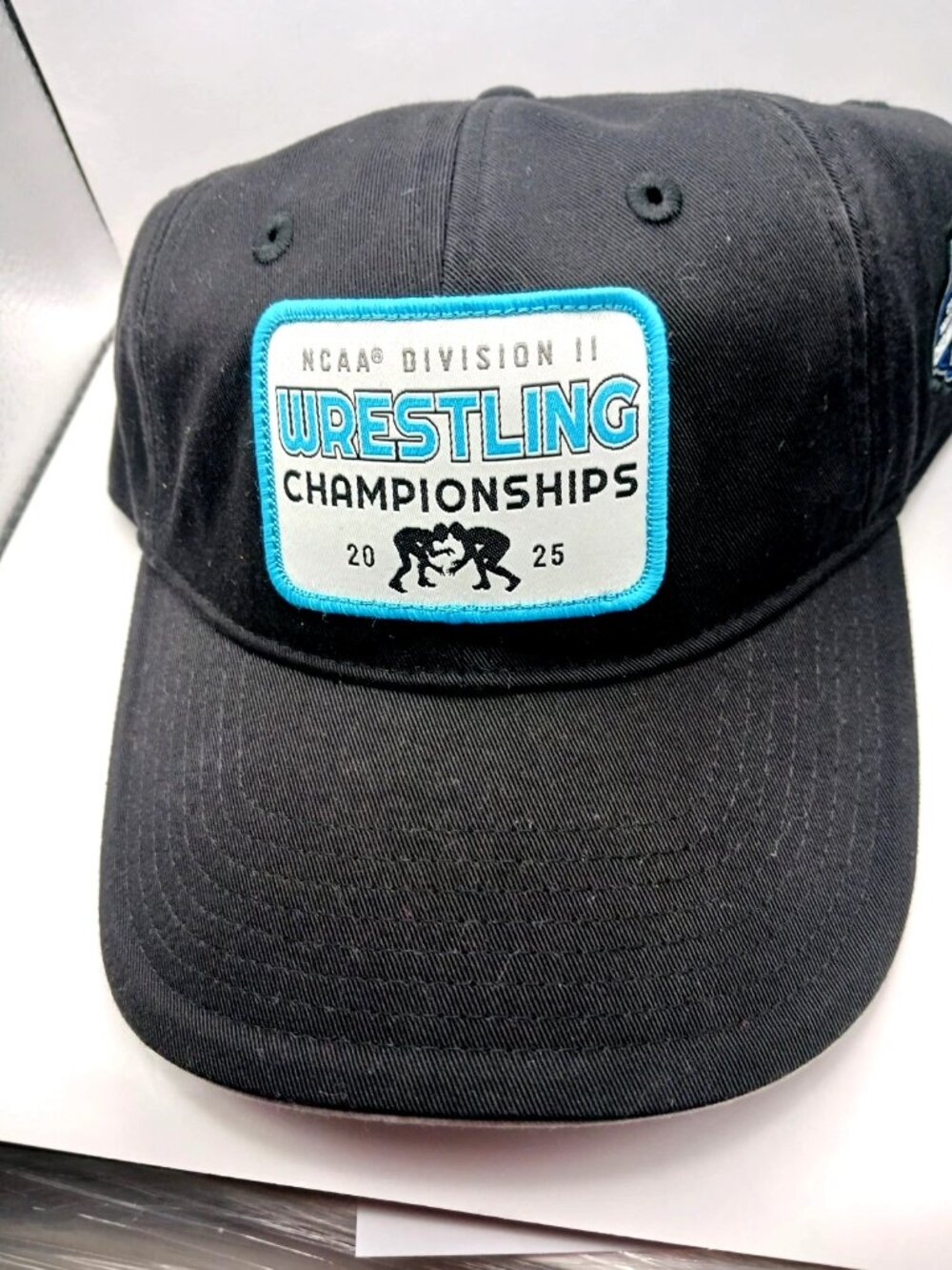 2025 NCAA Divsion 2 Wrestling Championship Hat CAP Black Official Licensed